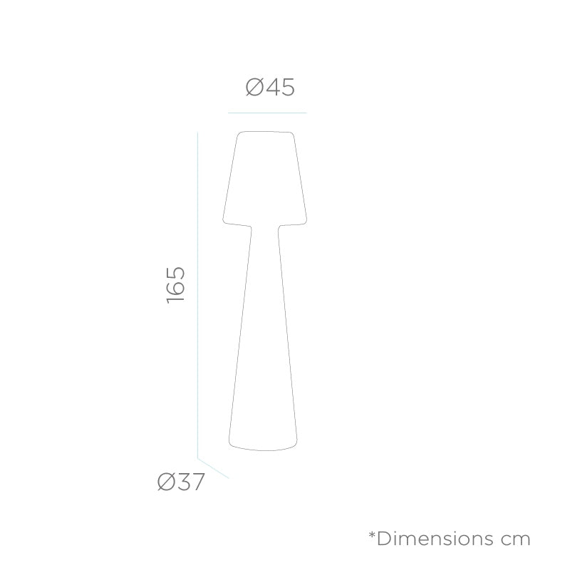 Lampa stativa LUMILA 165CM