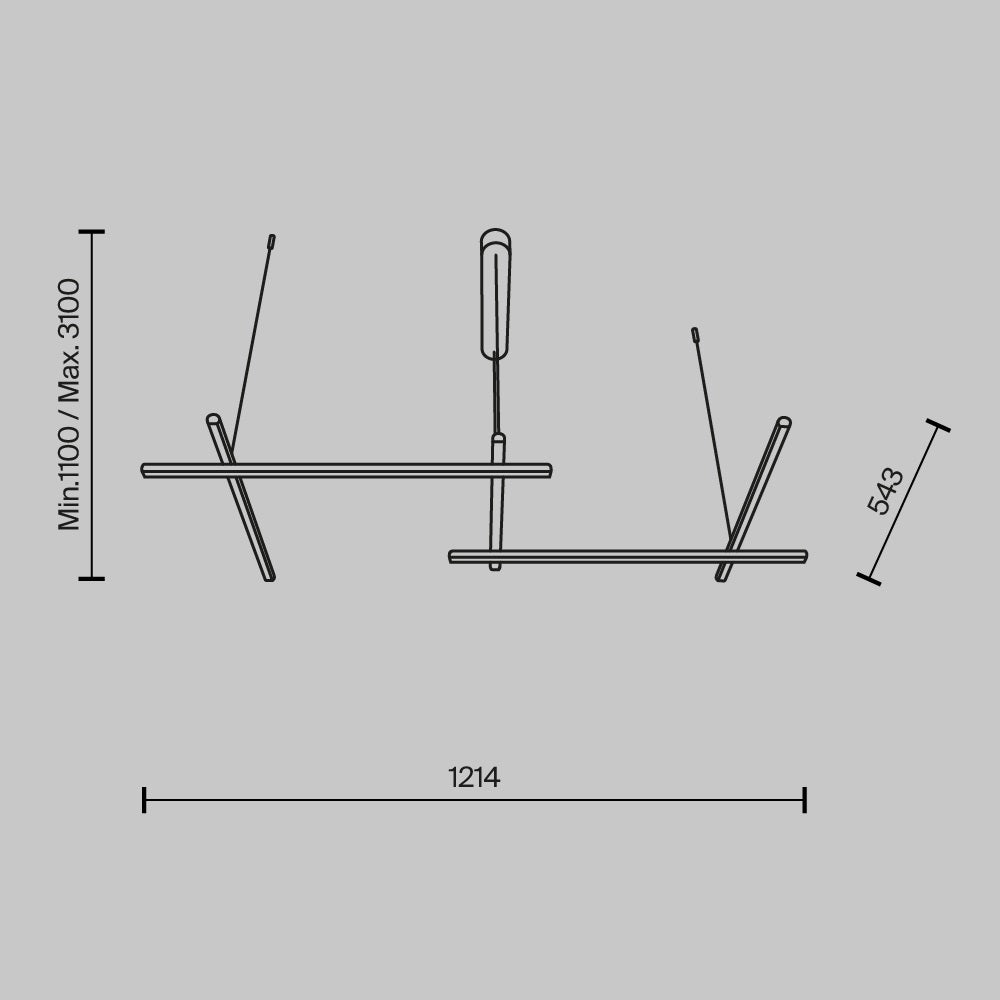Lampa suspendata LYNETA