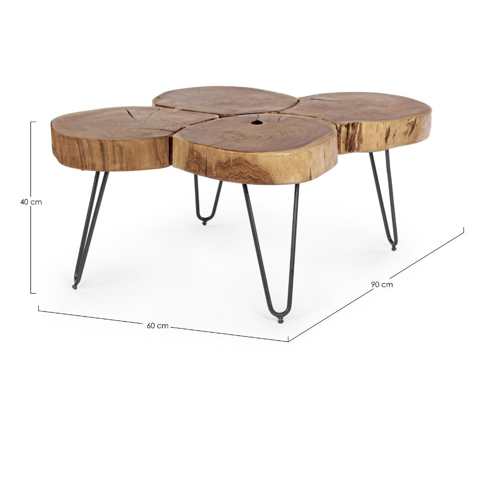 Măsuță de cafea ORBITAL 90x60 cm