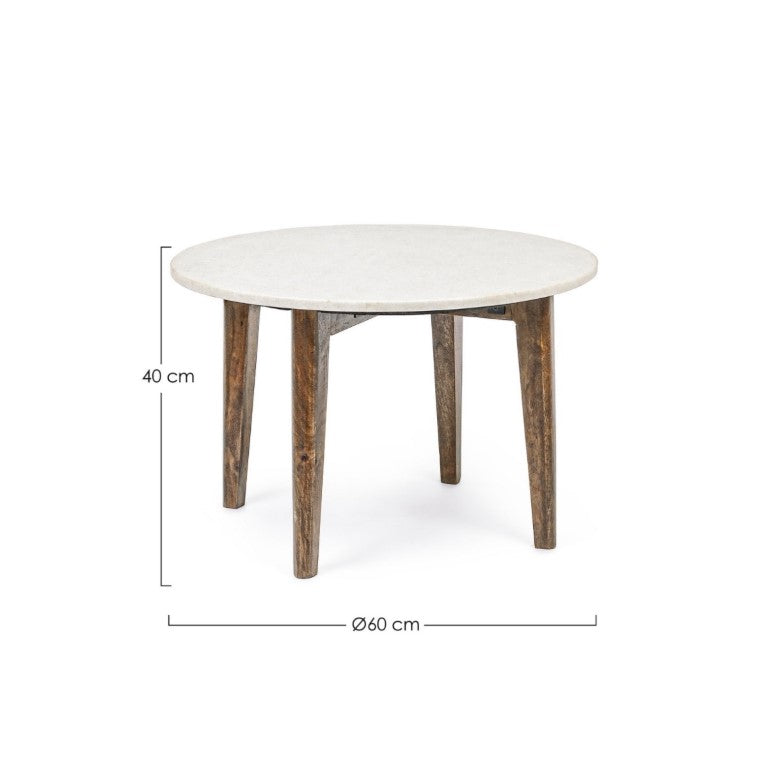 Măsuță de cafea SYLVES Ø 60 cm