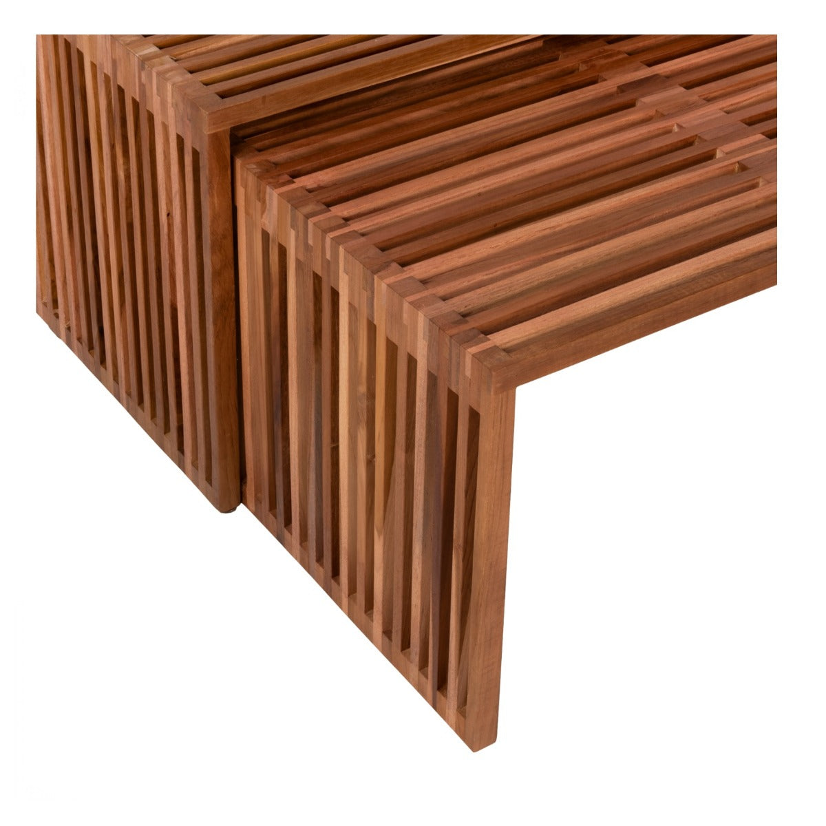 Set 2 masute de cafea MAEVA WOOD 86x79x46/80x40 CM