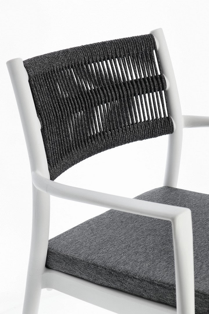 Set scaune 3+1 gratis MAKAYLA WHITE