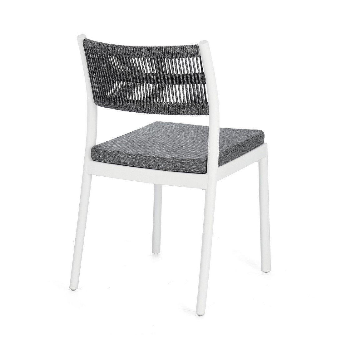 Set scaune 3+1 gratis MAKAYLA WHITE SIMPLY