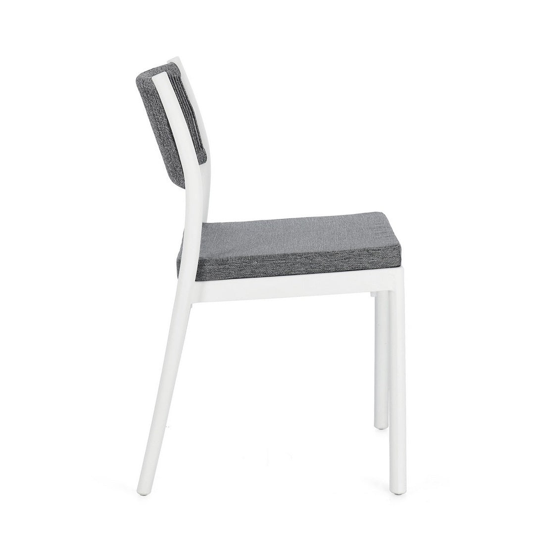 Set scaune 3+1 gratis MAKAYLA WHITE SIMPLY