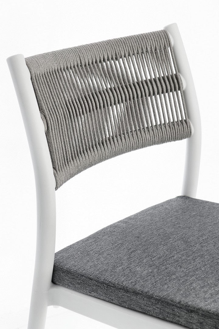 Set scaune 3+1 gratis MAKAYLA WHITE SIMPLY