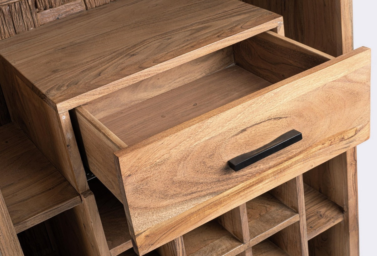 Cabinet de vinuri MANGAL 72 x 40 x 150 CM