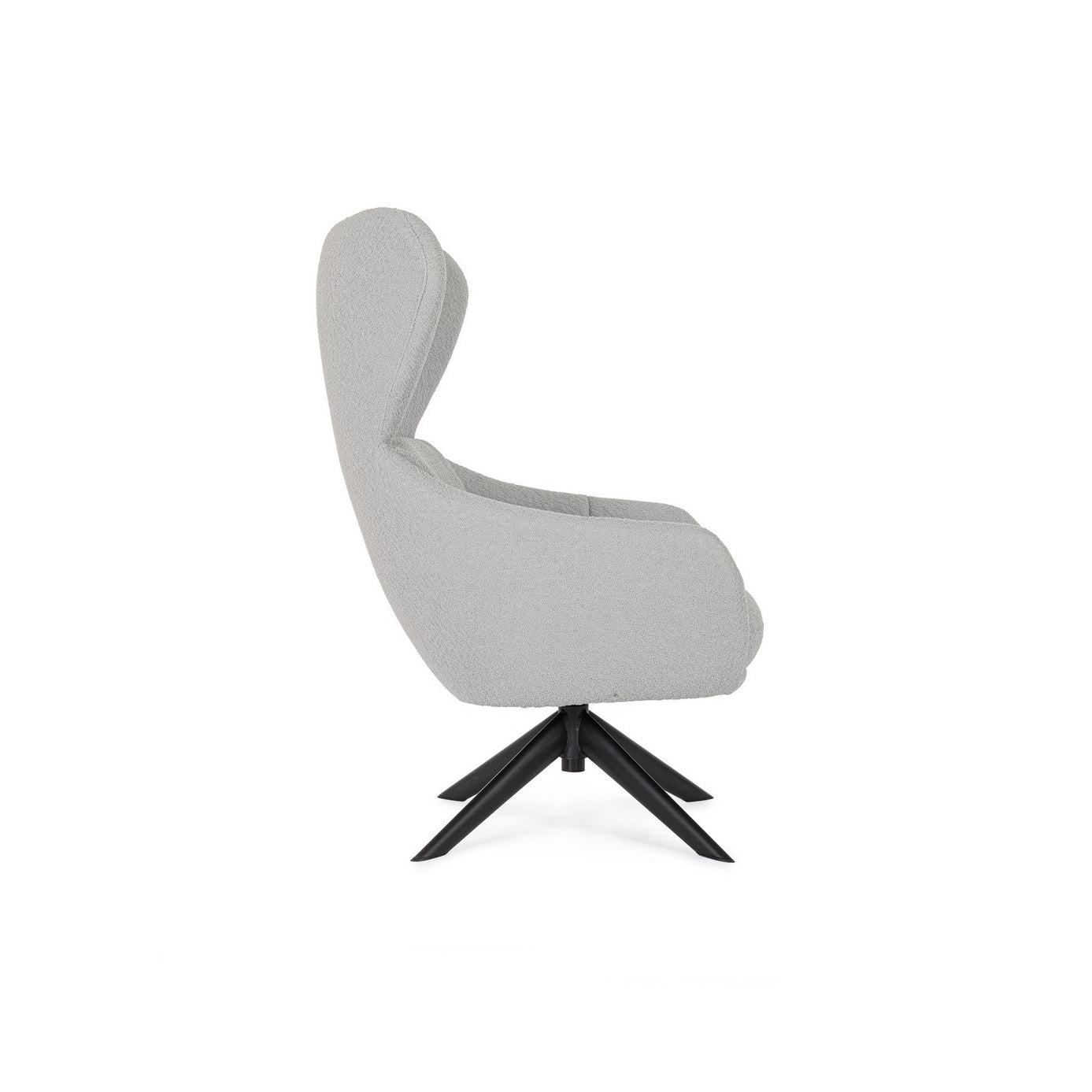 Fotoliu HAILEY GRIS SWIVEL