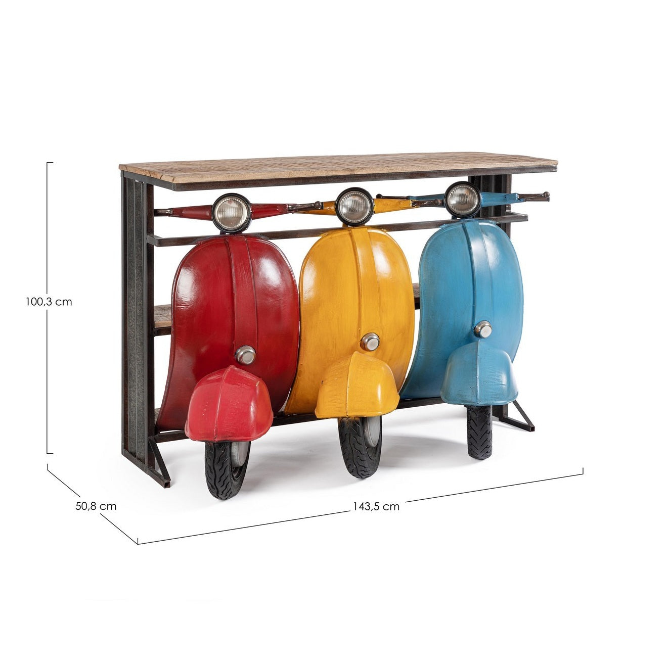 Consola/ Masa de bar MANORH COLORS 143 x 75 x 100 CM