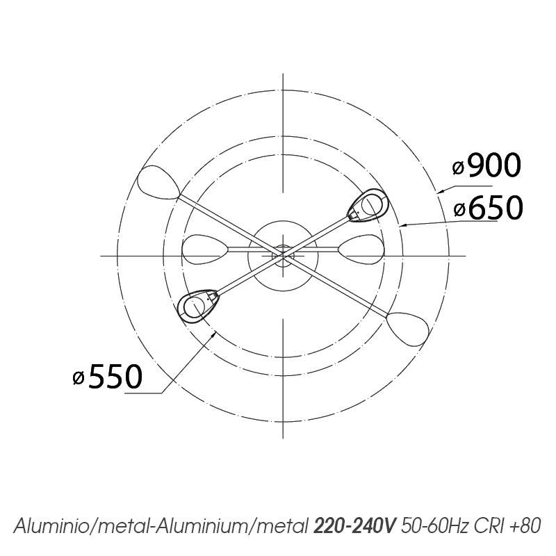 Plafoniera CAPINA SMALL
