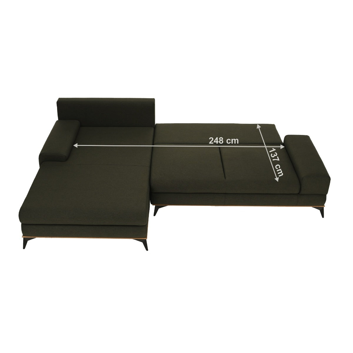 Coltar stanga extensibil MARIK 315 CM