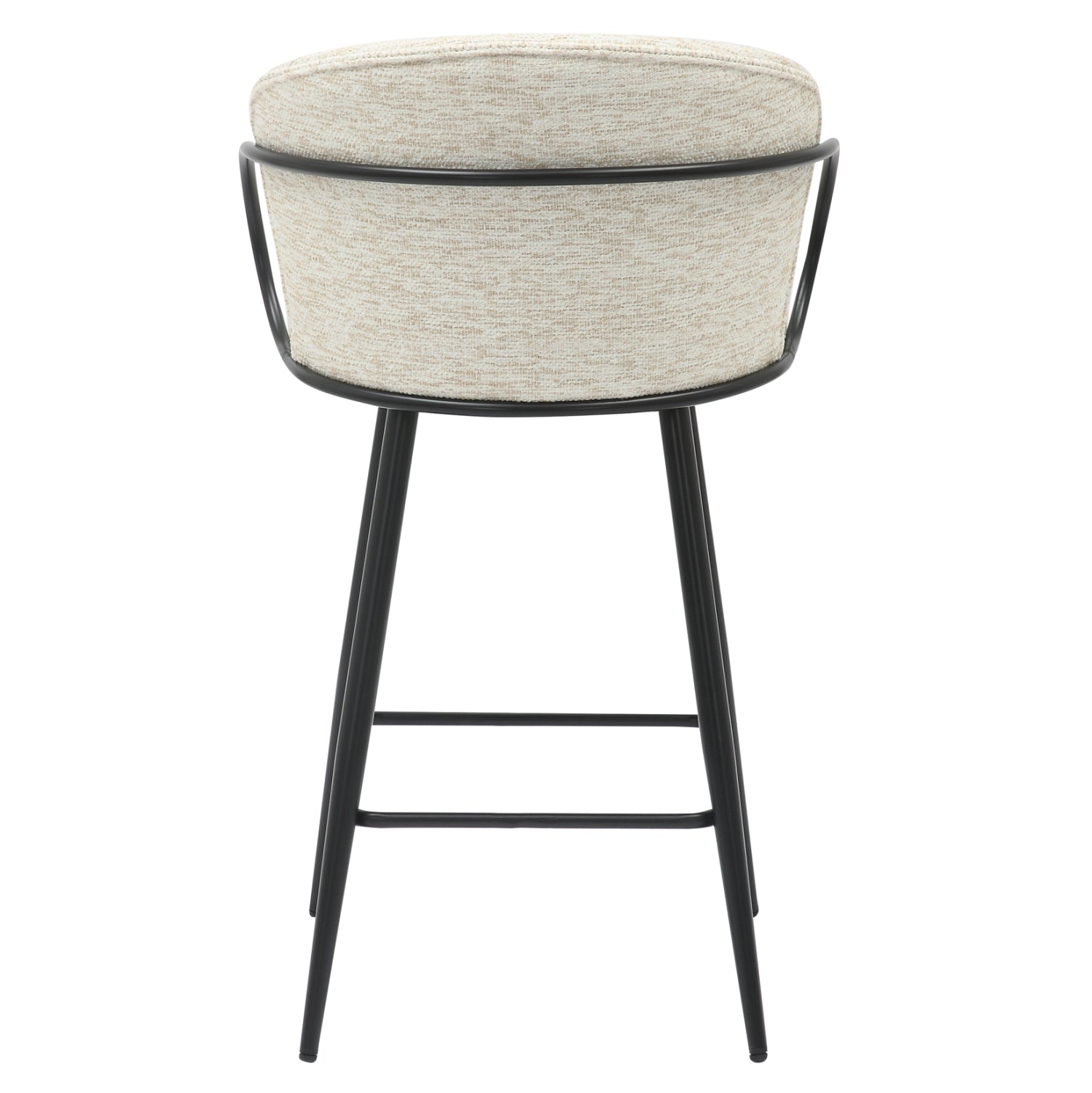 Scaun de bar MARINO ECRU H65 CM