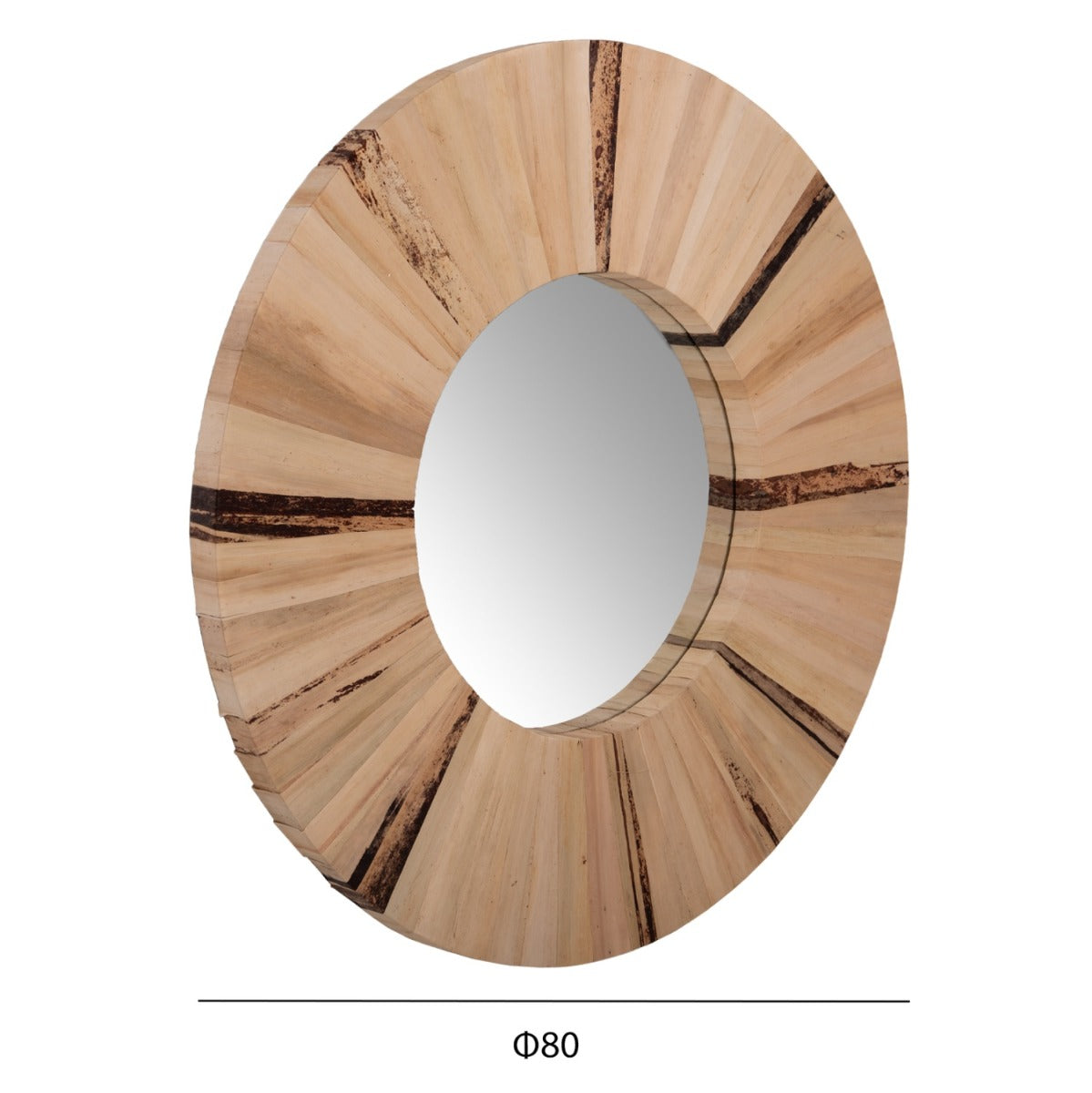 Oglinda de perete MARISTA Ø80 CM