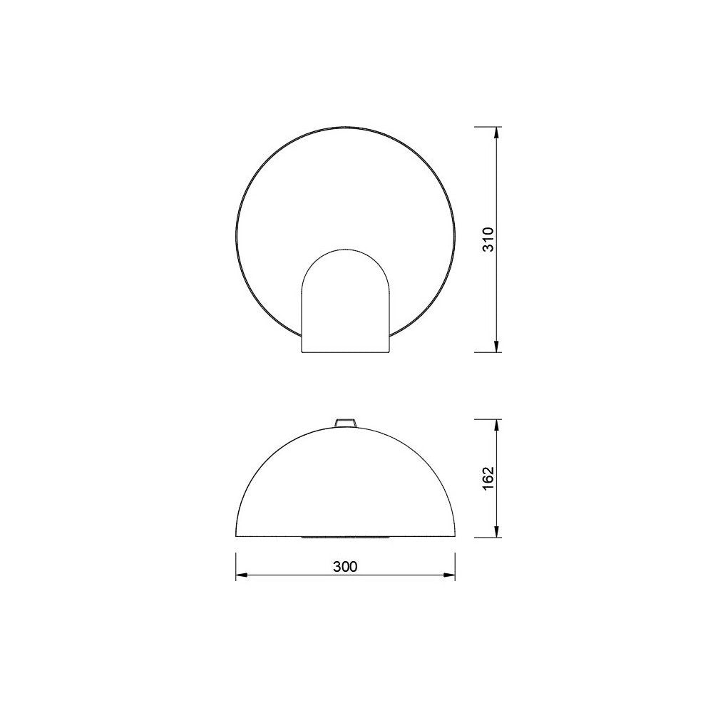 Veioza MARSTAL Ø30 CM
