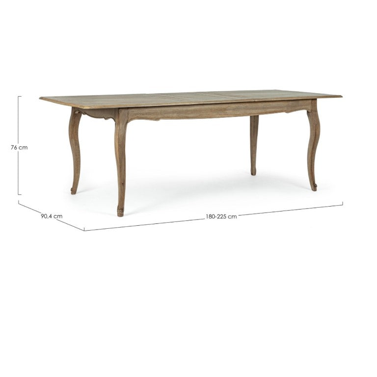 Masă extensibilă DOMITILLE 180(225) x 90 CM