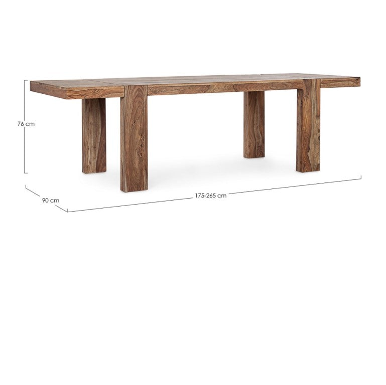 Masă extensibilă SUNDERLAN 175(265) x 90 CM