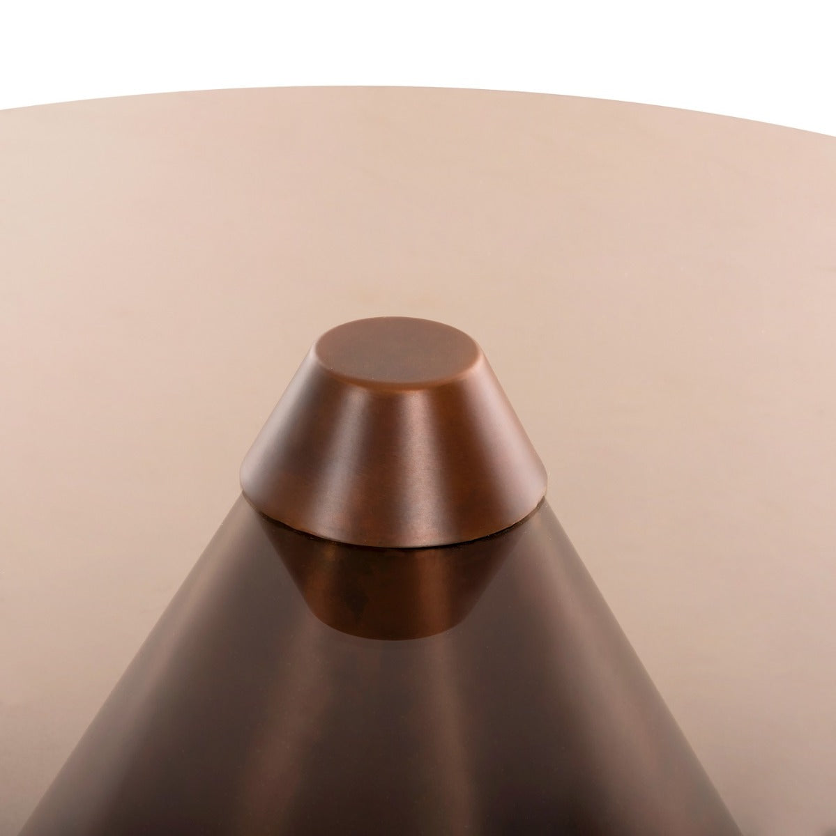 Set 2 masute de cafea MAURITUS Ø60x34/80x41 CM