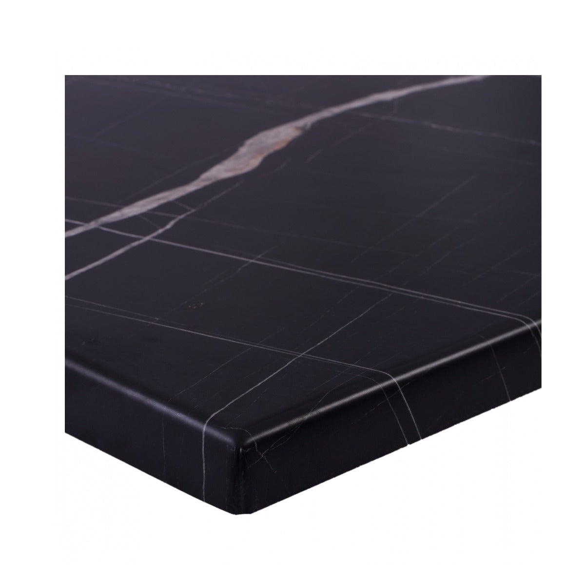 Blat masa WERZALIT MEGHAN MARBLE BLACK 120 x 80 CM