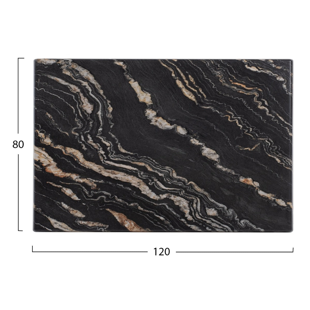 Blat masa WERZALIT MEGHAN MARBLE 120 x 80 CM