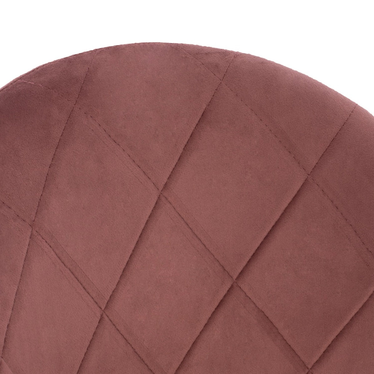 Scaun de bar MELANIA VELVET H65 CM - ROZ - PROMO