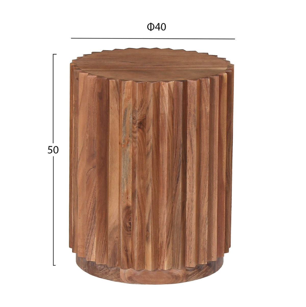 Masuta de cafea MEYFORD Ø40 x 50 CM