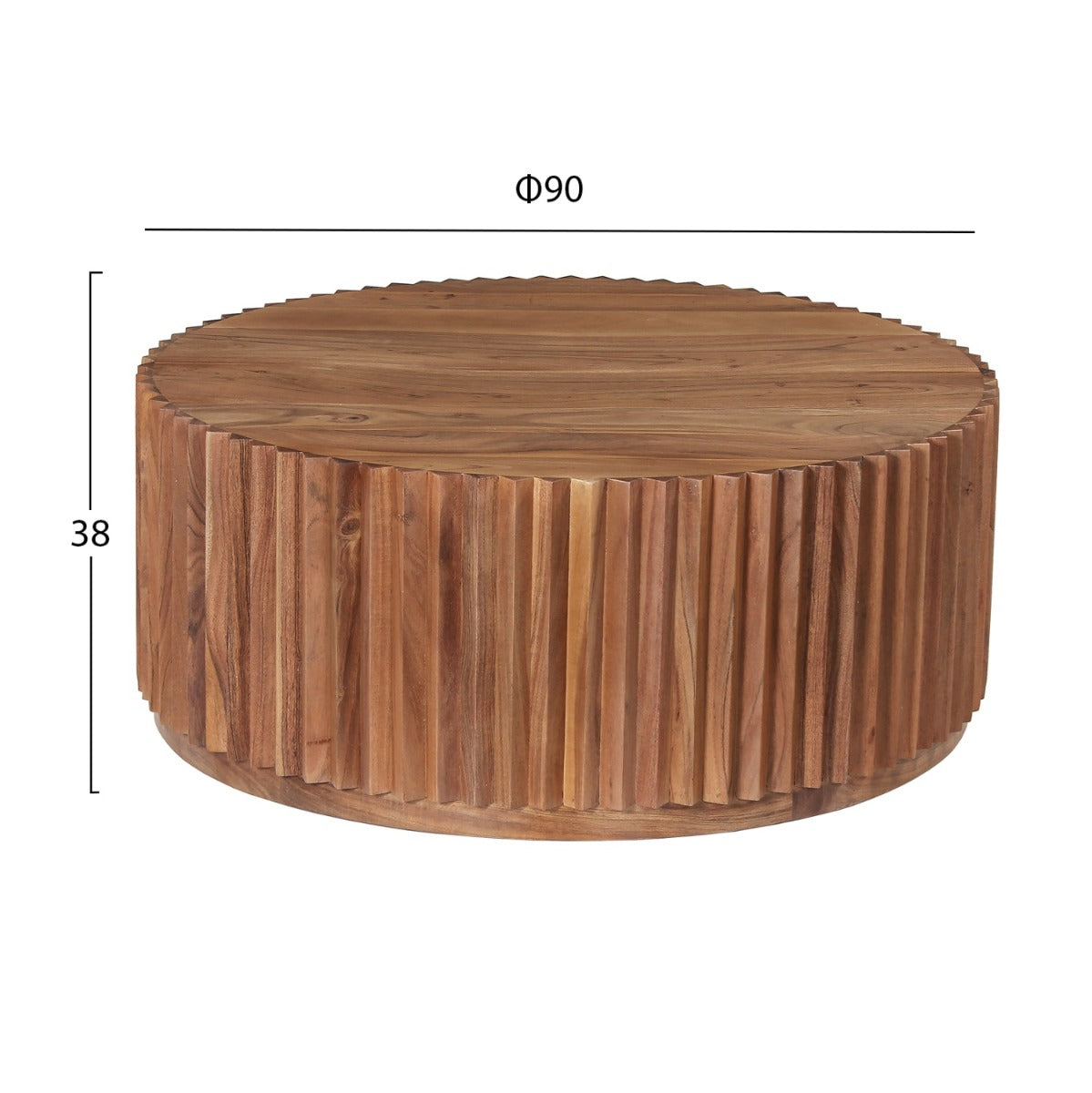 Masuta de cafea MEYFORD Ø90 x 38 CM