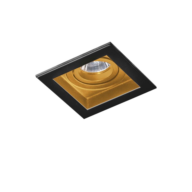 Spot incastrat MINORKA NEGRU/GOLD