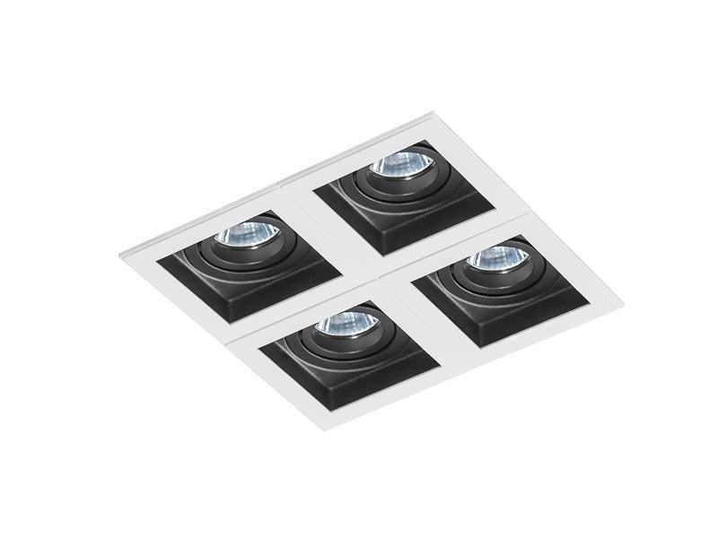 Spot încastrat MINORKA ALB/NEGRU