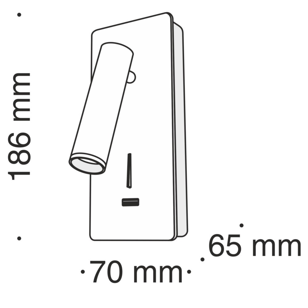 Aplica de perete MIRA 3000K