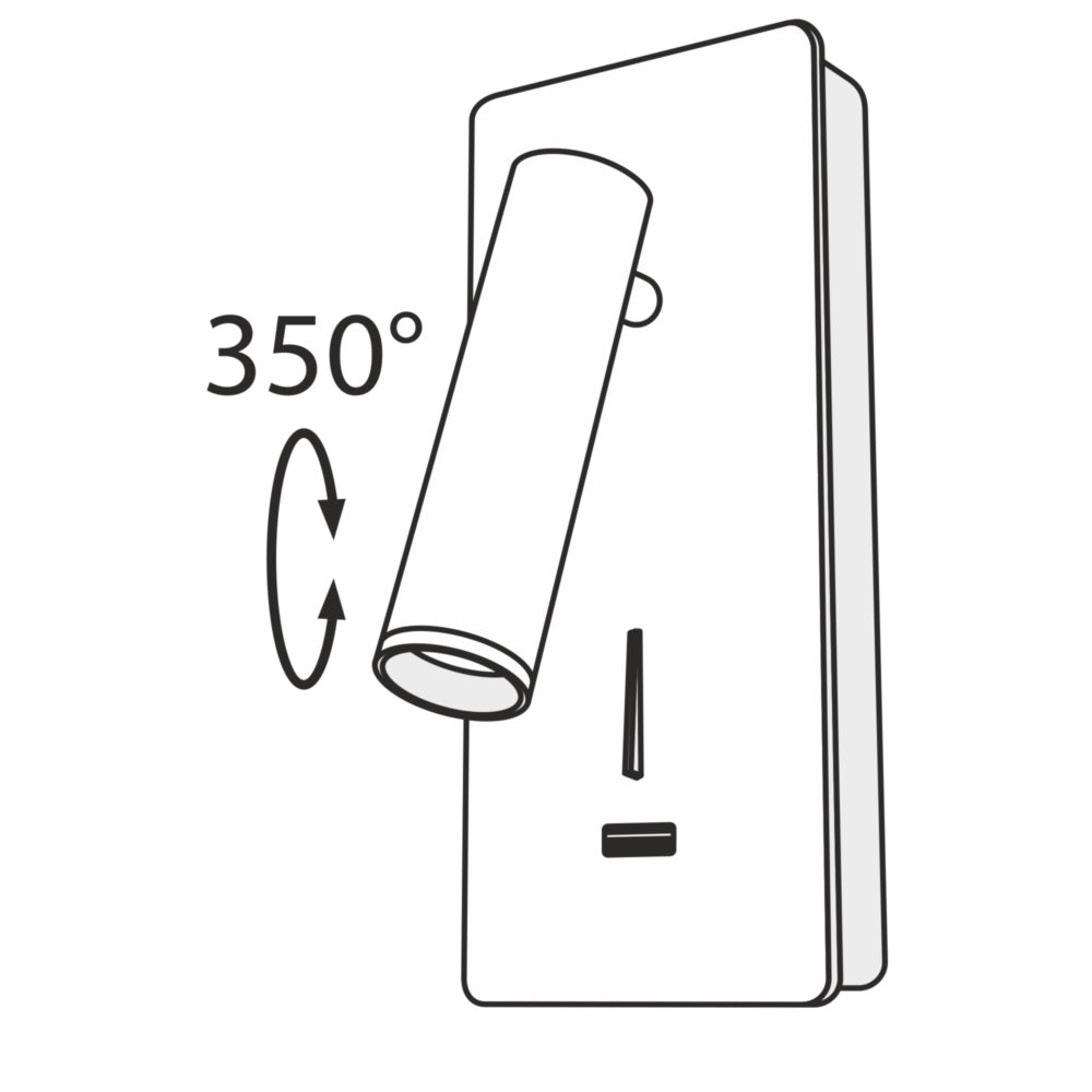 Aplica de perete MIRA 3000K