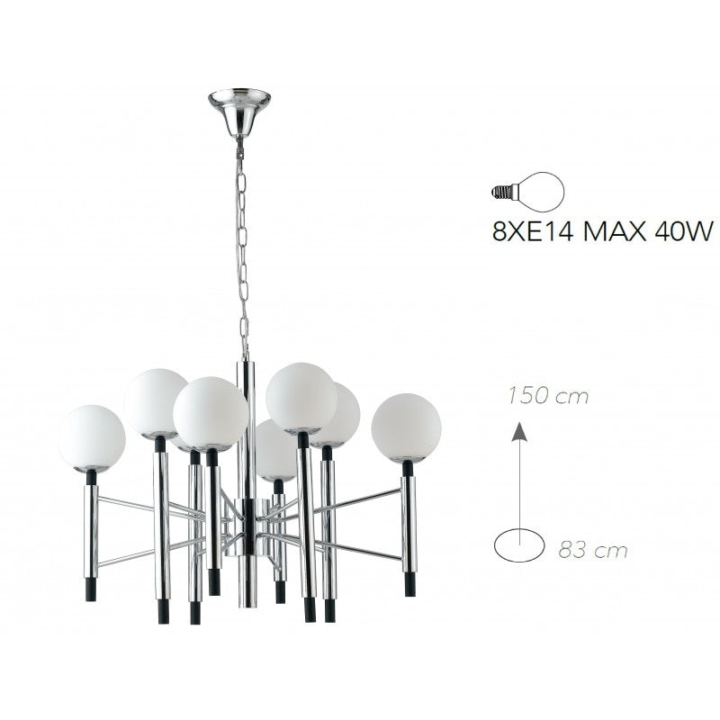 Lampă suspendată HAMMOND 8