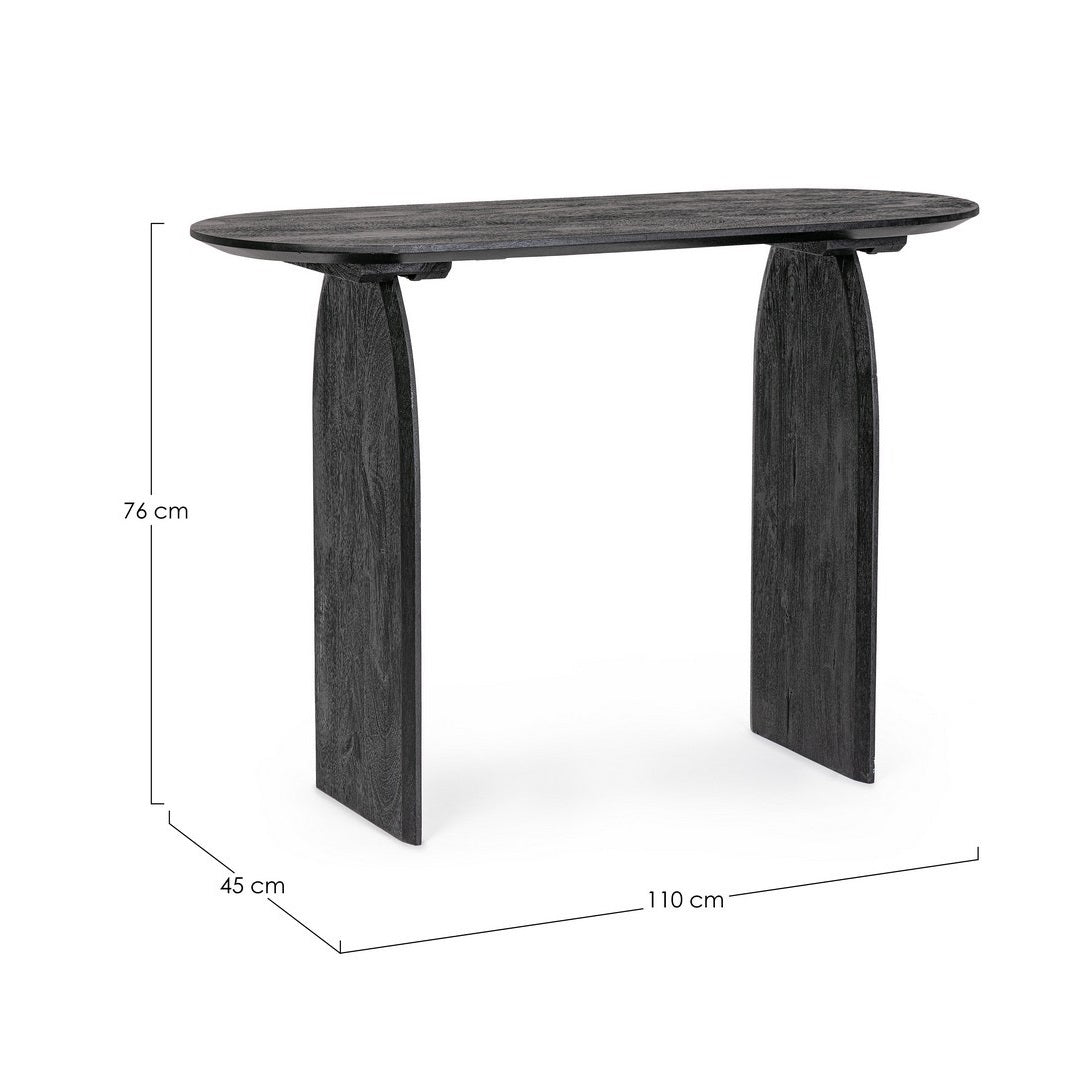 Consola MORLANDO BLACK 110 x 45 x 76 CM