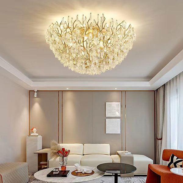 Plafoniera MORVA GOLD