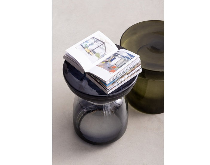 Masuta de cafea NASIR BLUE Ø35 x 45 CM