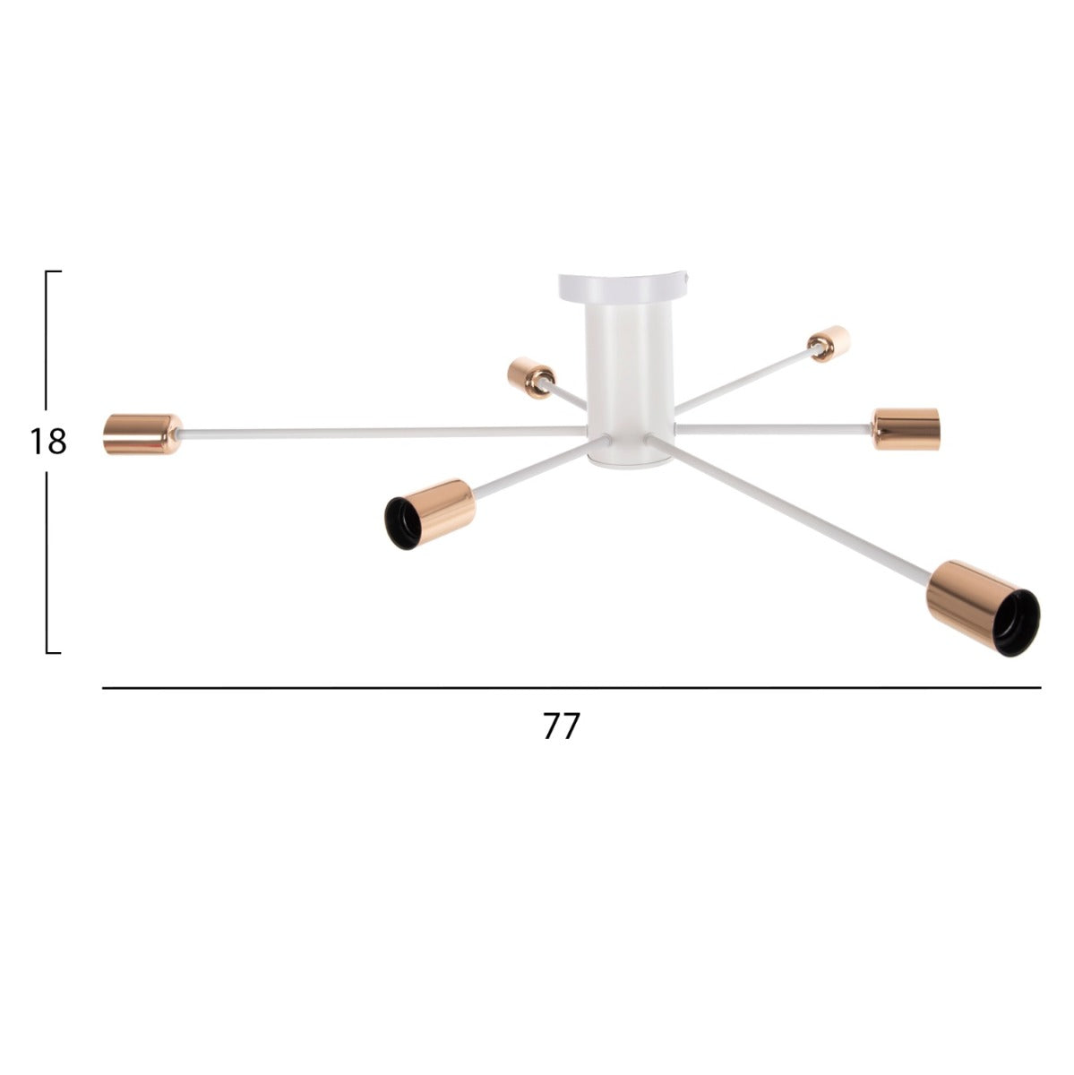 Plafoniera NAVARA WHITE