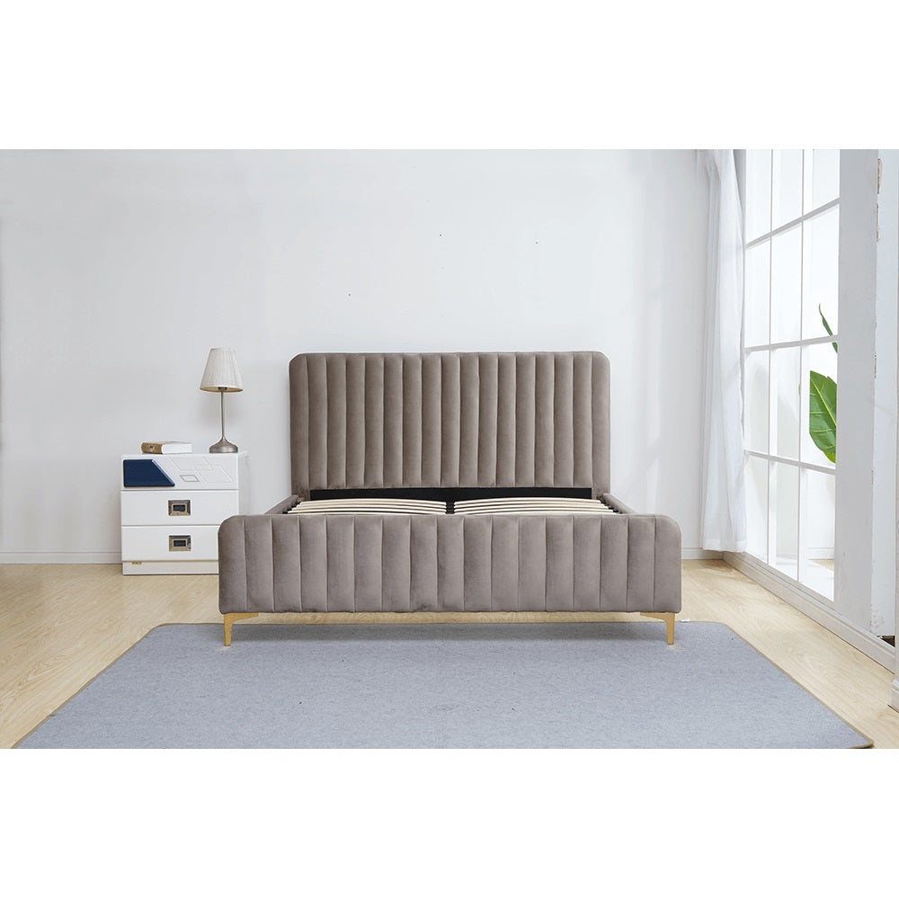 Pat NAVYSA TAUPE/GOLD-160x200cm