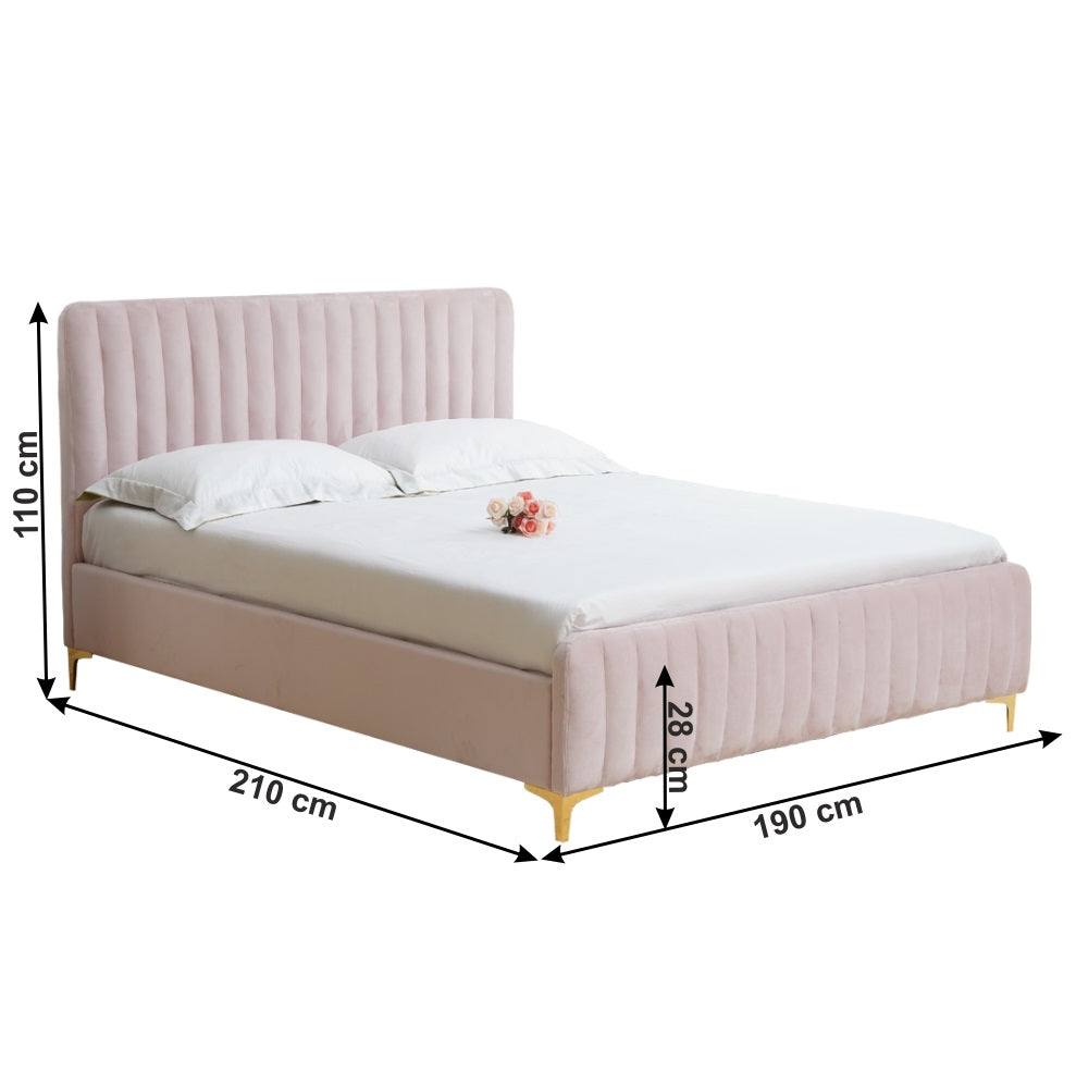 Pat NAVYSA PINK/GOLD 140/160/180 x 200 CM