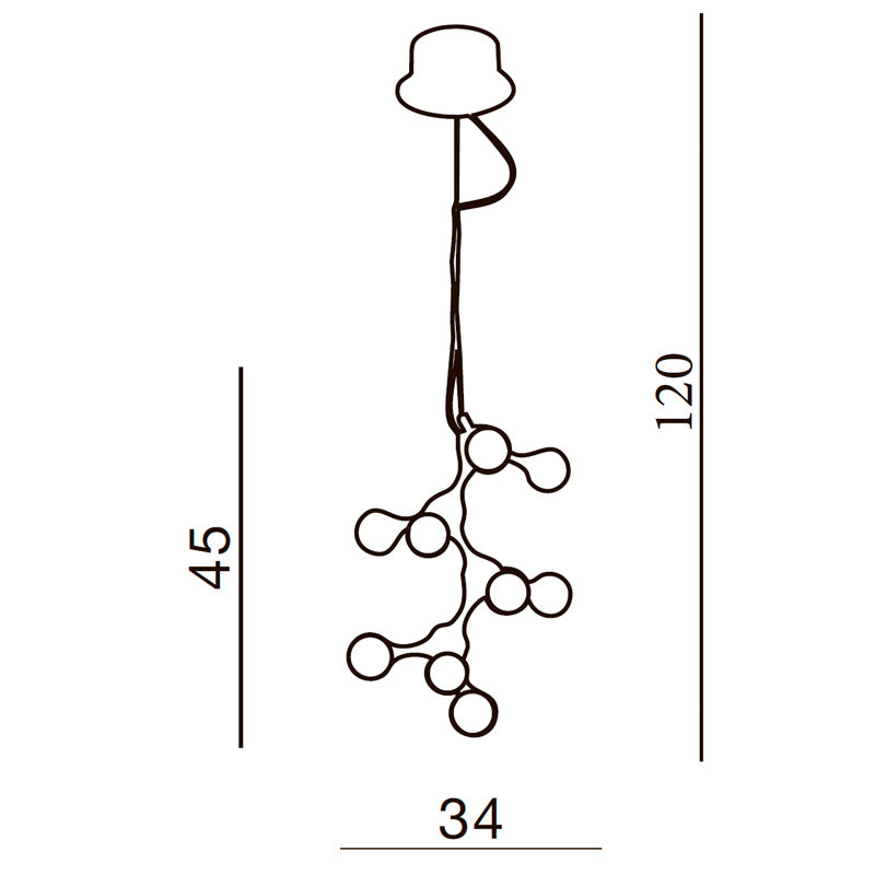 Lampa suspendata NEROLI