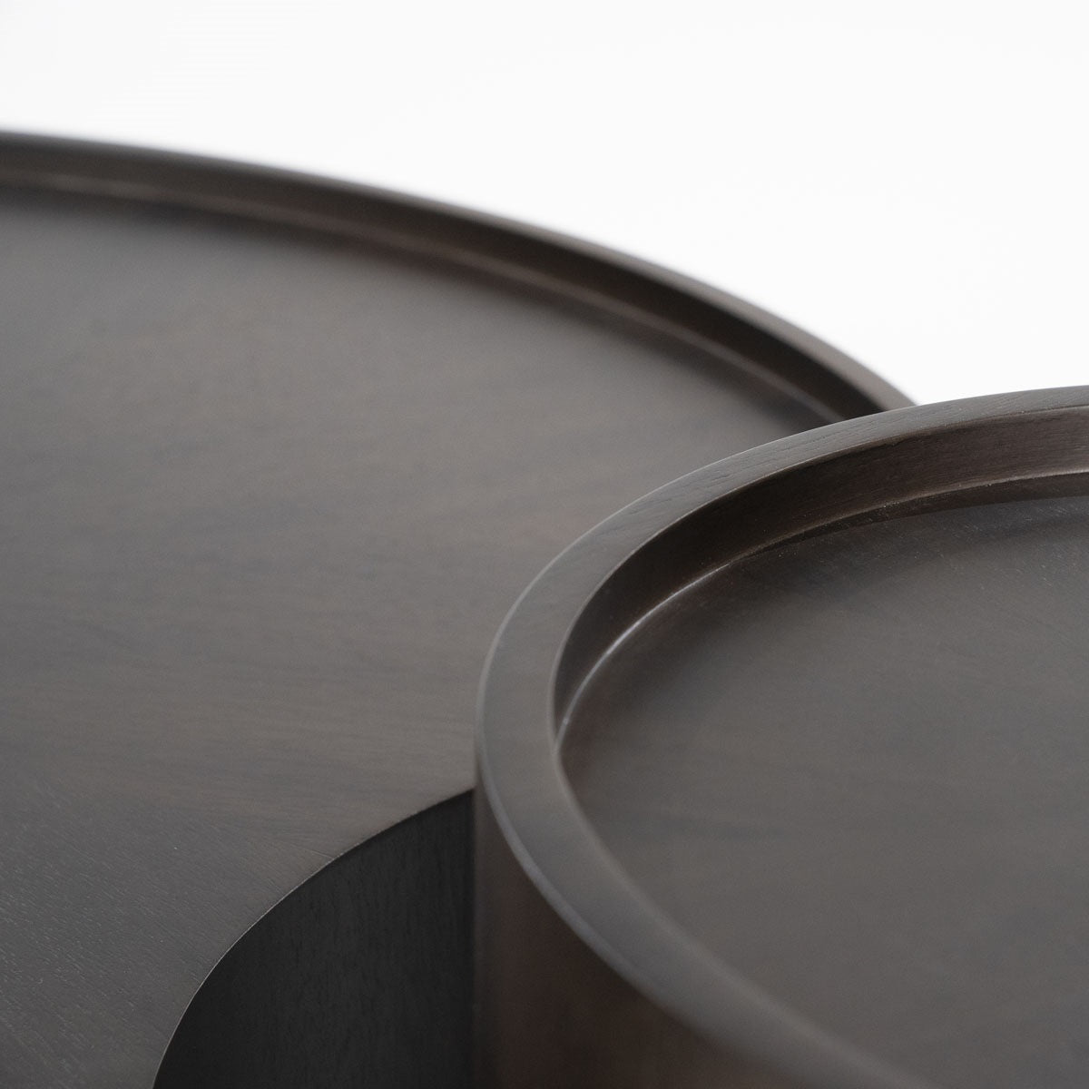 Set 2 masute de cafea NEBIA Ø40/90 x 45/35 CM