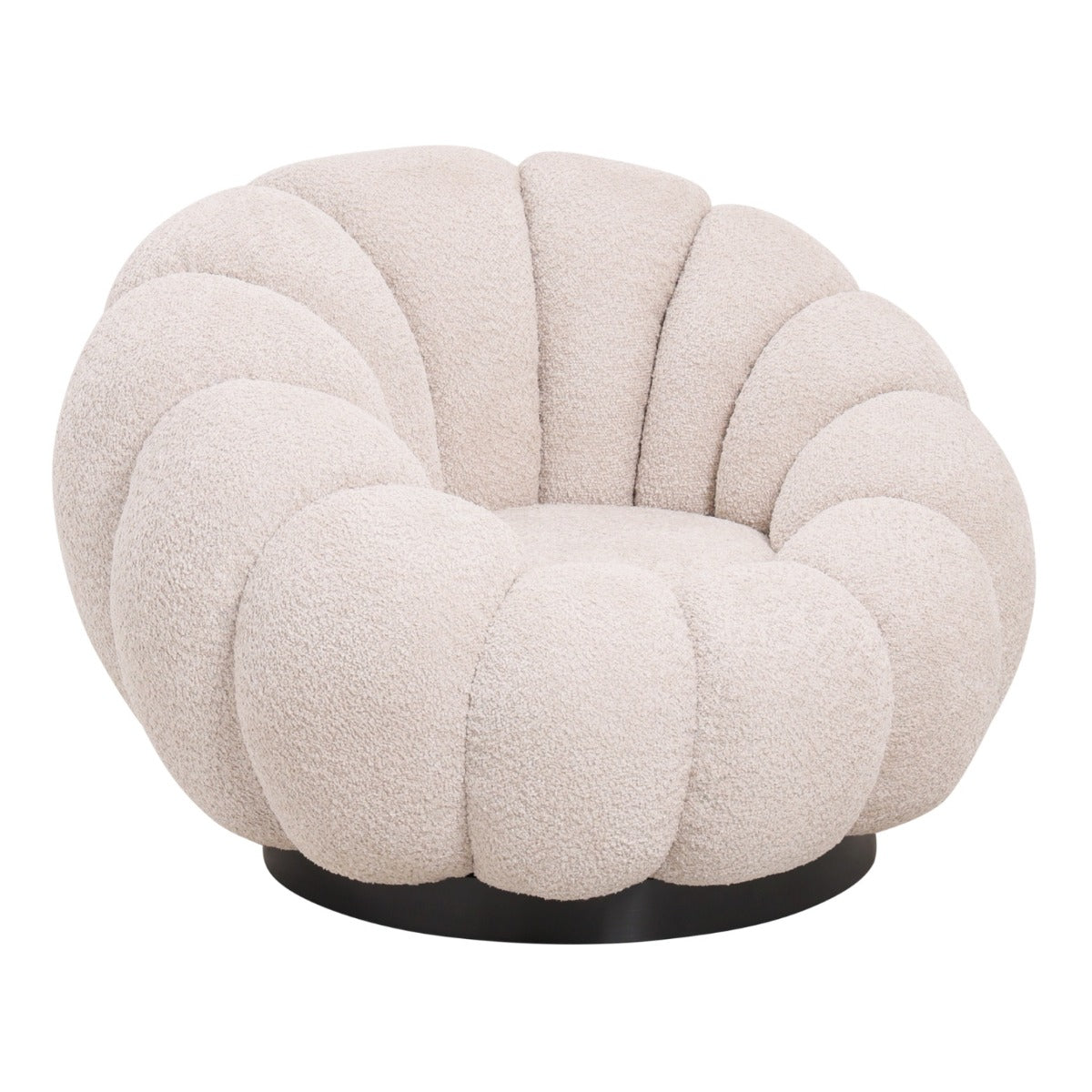 Fotoliu NIRO SWIVEL BOUCLE