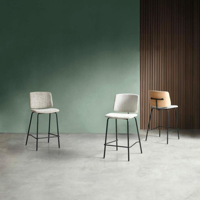 Scaun de bar NISTA H66 CM TAUPE