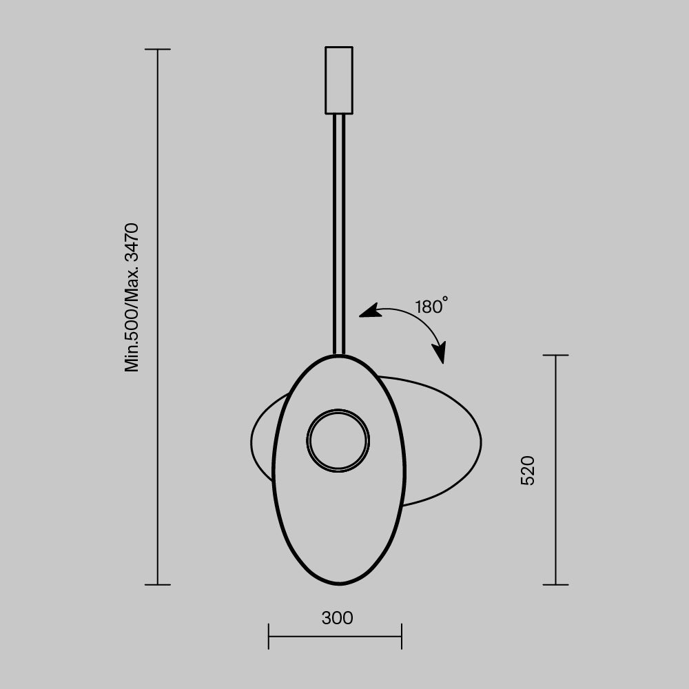 Lampa suspendata EVOLVER