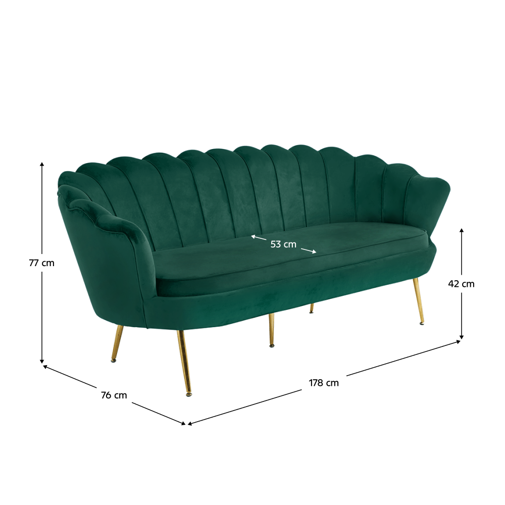 Canapea 3 locuri INSIGNIA 178 CM