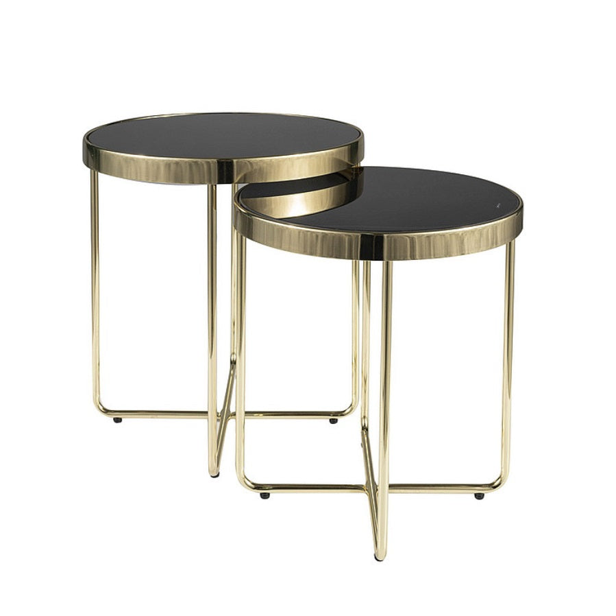 Set 2 masute de cafea NORDUM Ø40x45/45x50 CM