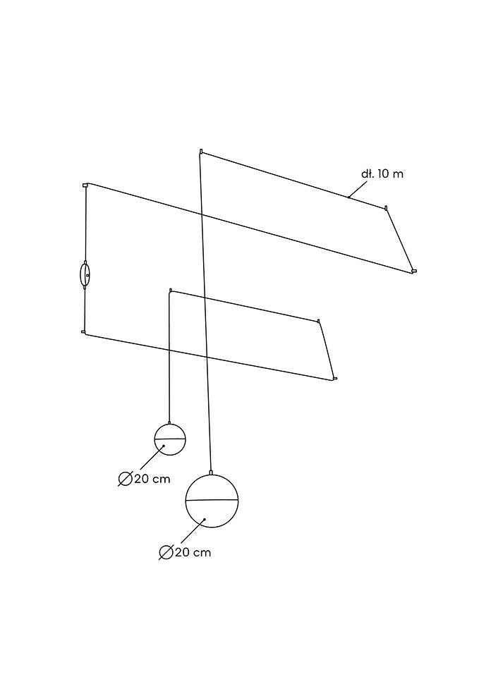 Lampa suspendata NORWAK