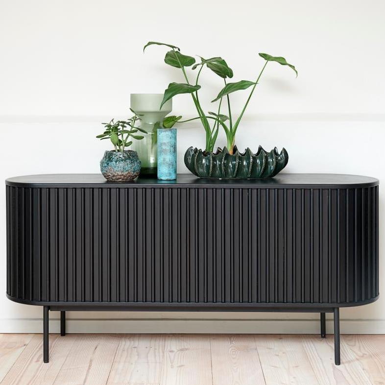 Comoda NUBA BLACK 160 x 45 x 73 CM