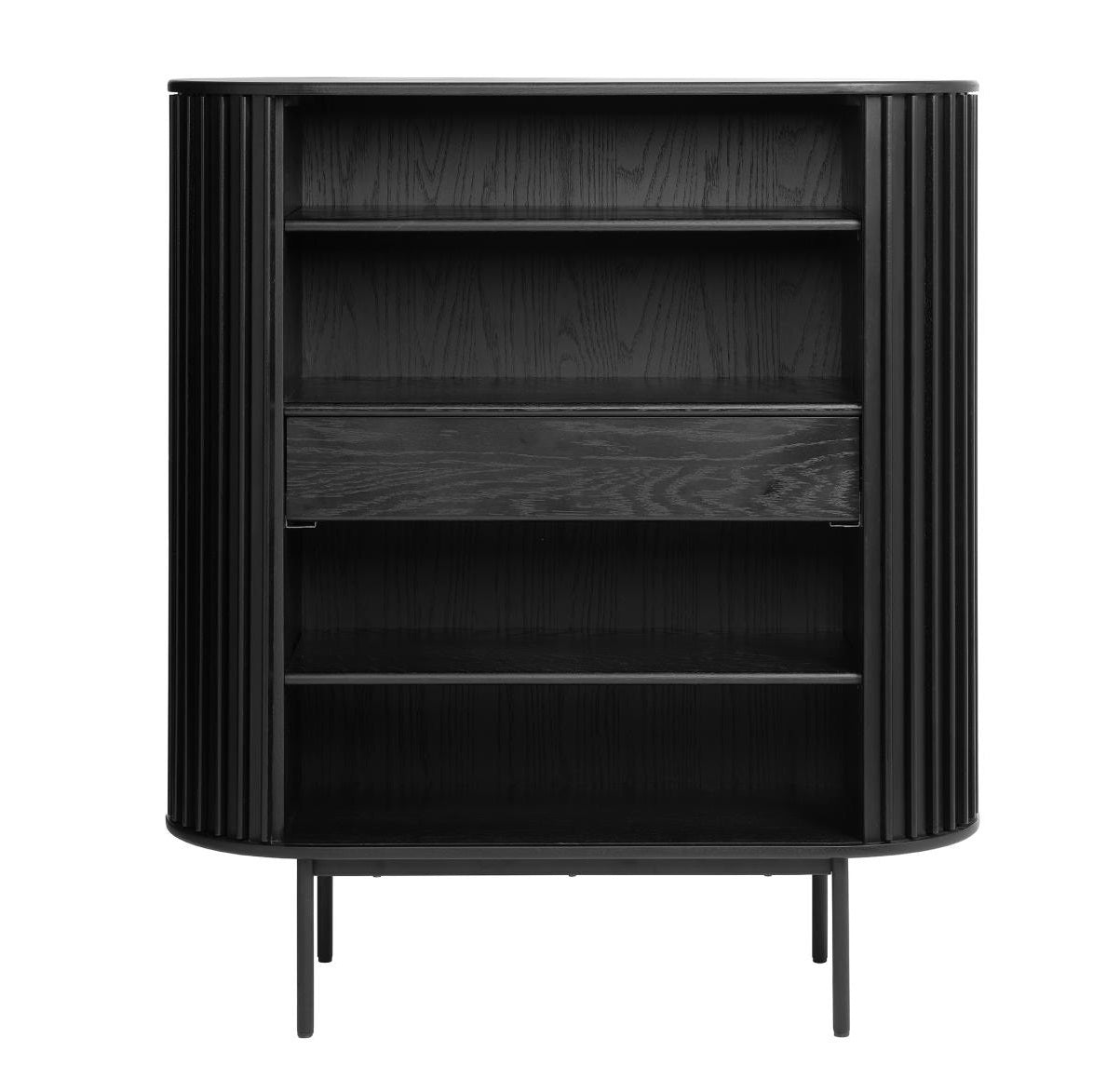 Cabinet NUBA BLACK 110 x 45 x 125 CM