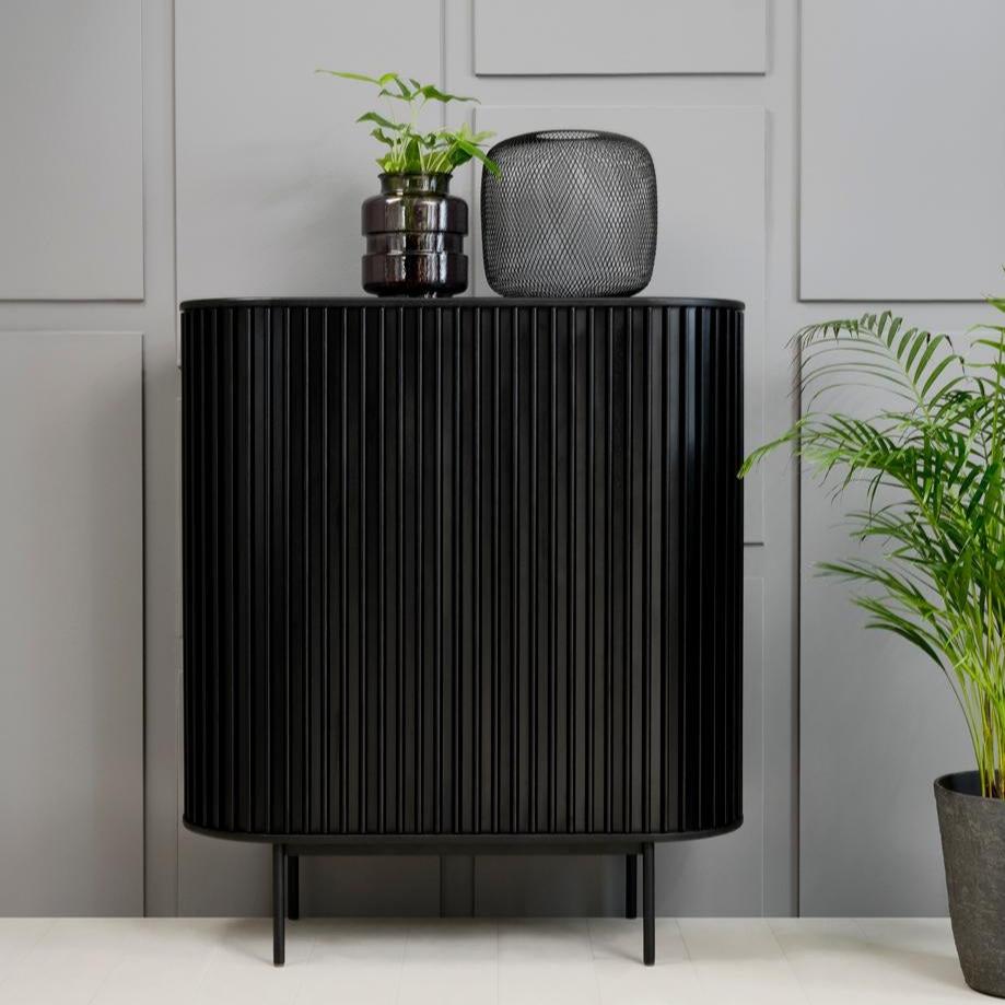 Cabinet NUBA BLACK 110 x 45 x 125 CM