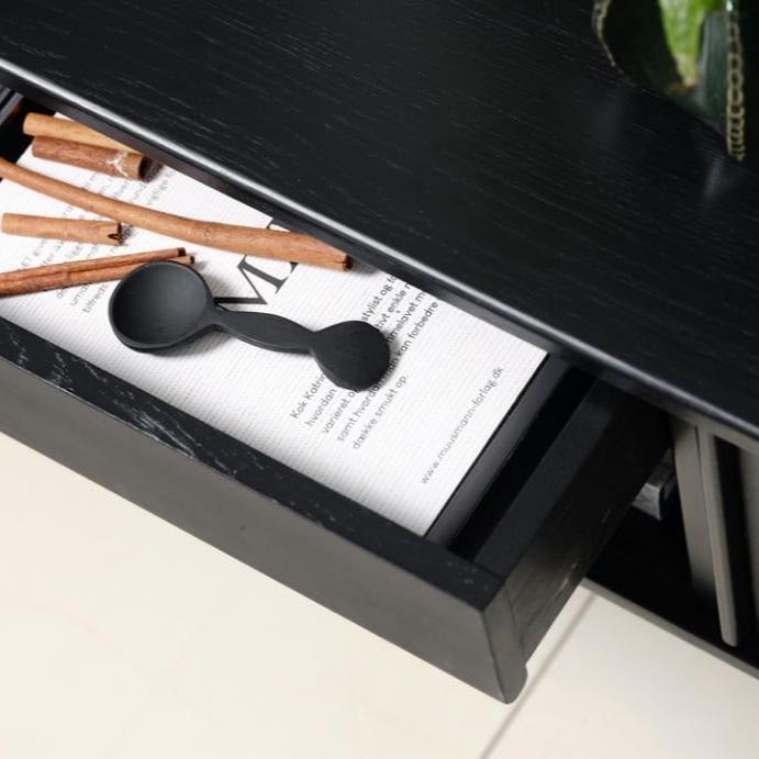 Comoda TV NUBA BLACK 160 x 45 x 48 CM