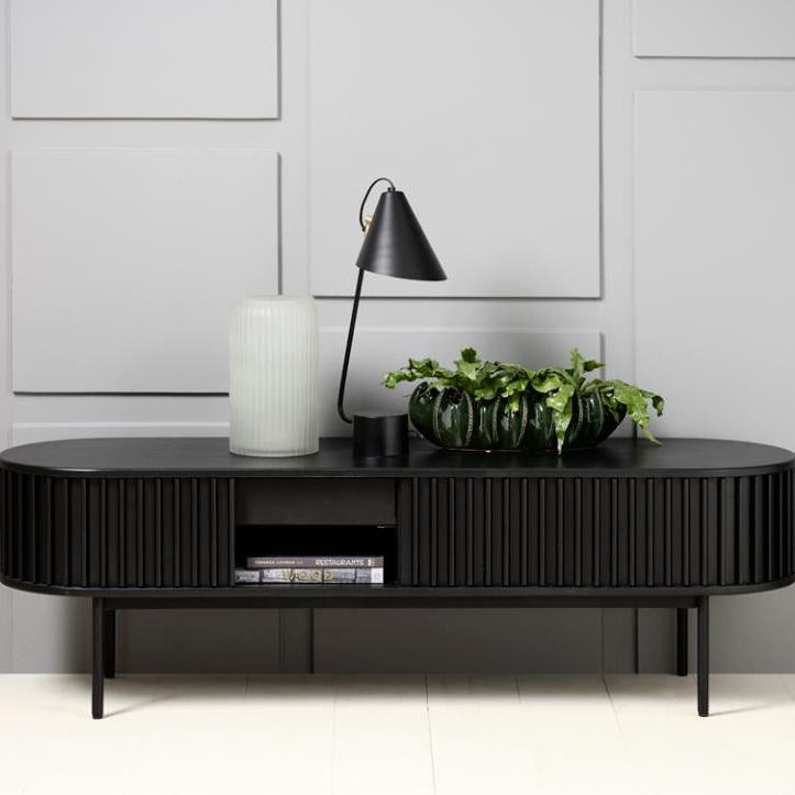 Comoda TV NUBA BLACK 160 x 45 x 48 CM