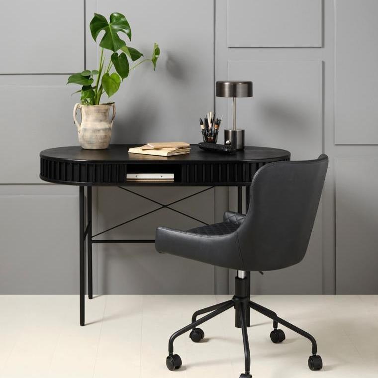 Birou NUBE BLACK 120 x 60 CM